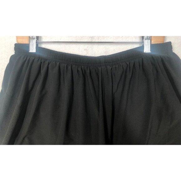 Nike 7" Phenom 2 In 1 Running Shorts Black Dri-Fit Lined 547820-010 Men's XXL - Picture 3 of 11